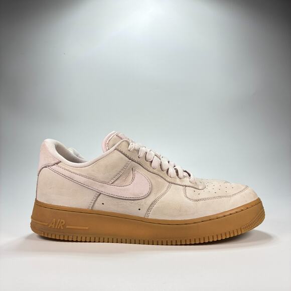 Nike Air Force 1 '07 LV8 Pink Suede Shoes Sneakers Women's Size 12 Men's 10.5 - Picture 1 of 10